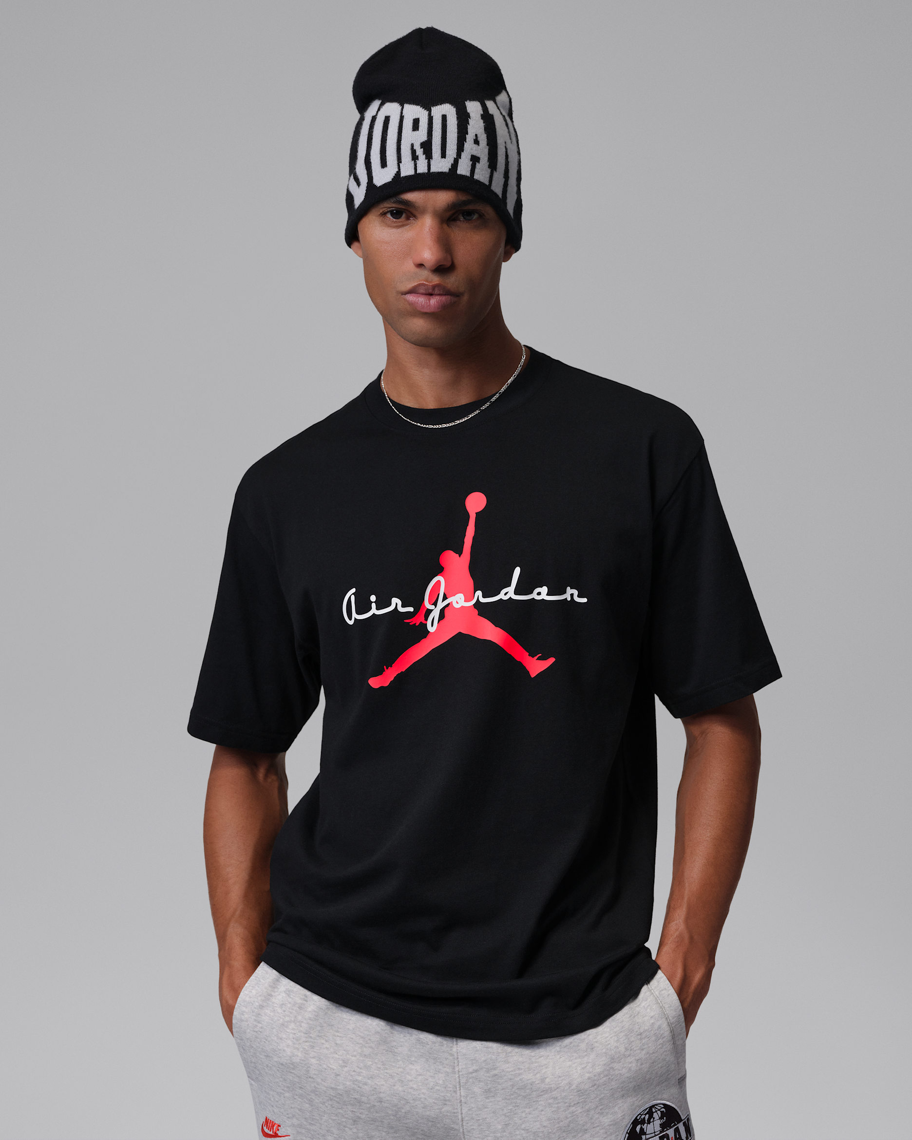 Jordan Brooklyn Men's Graphic T-Shirt. Nike ID